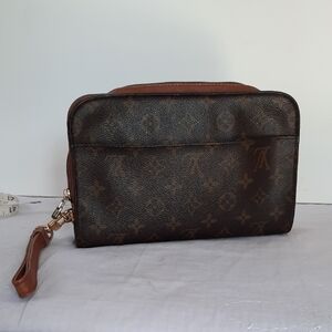 Louis Vuitton Brown Monogram Wristlet